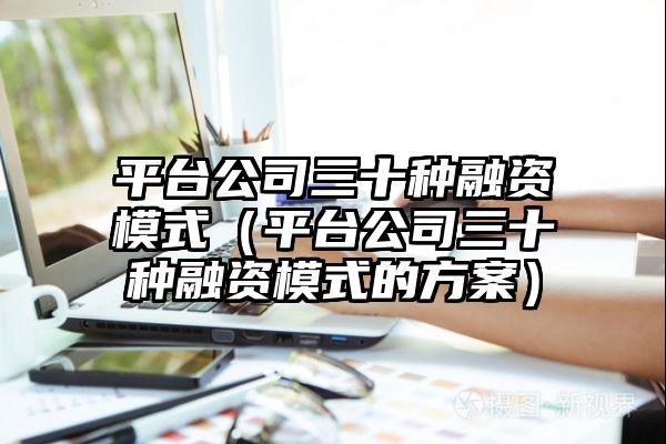 平台公司三十种融资模式（平台公司三十种融资模式的方案）