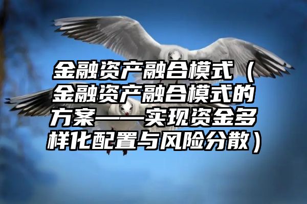 金融资产融合模式（金融资产融合模式的方案——实现资金多样化配置与风险分散）