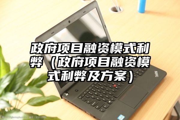 政府项目融资模式利弊（政府项目融资模式利弊及方案）