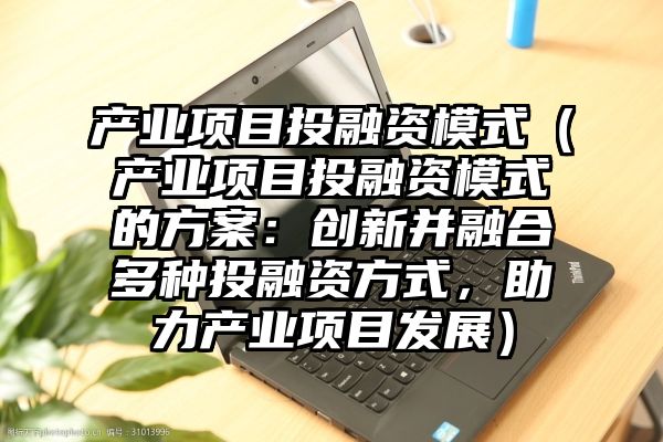 产业项目投融资模式（产业项目投融资模式的方案：创新并融合多种投融资方式，助力产业项目发展）