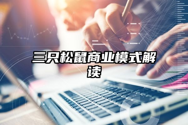 三只松鼠商业模式解读