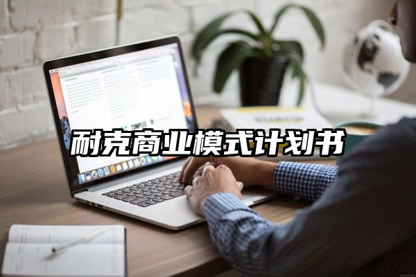 耐克商业模式计划书