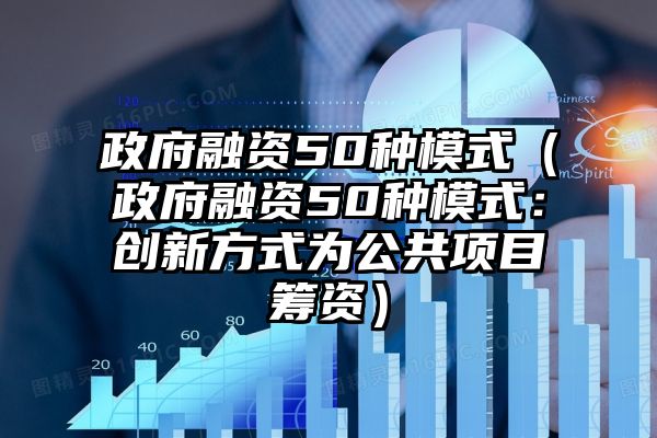 政府融资50种模式（政府融资50种模式：创新方式为公共项目筹资）