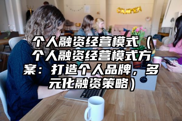 个人融资经营模式（个人融资经营模式方案：打造个人品牌，多元化融资策略）