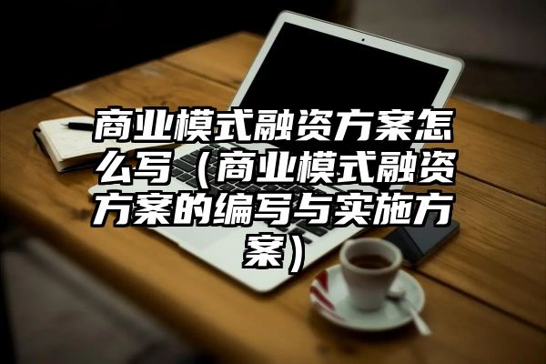 商业模式融资方案怎么写（商业模式融资方案的编写与实施方案）