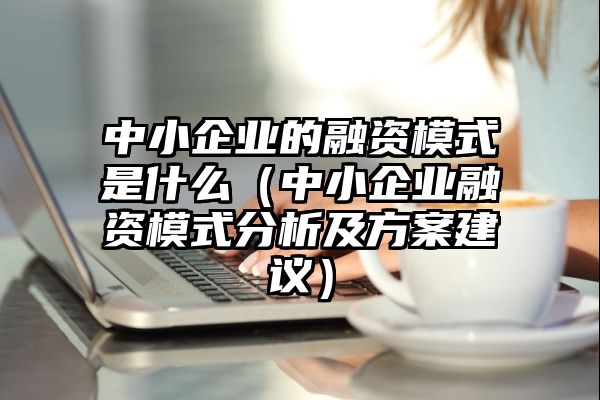 中小企业的融资模式是什么（中小企业融资模式分析及方案建议）