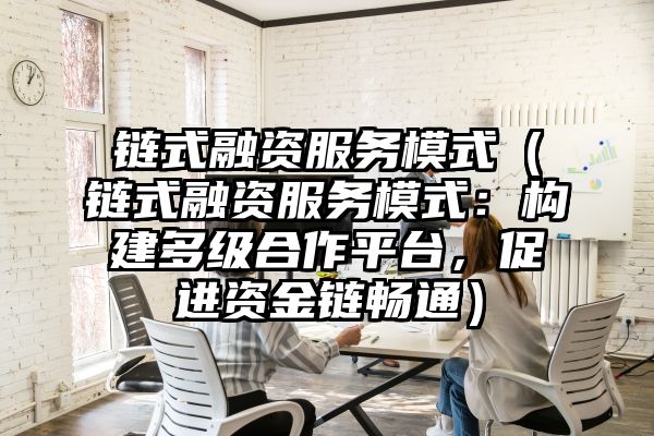 链式融资服务模式（链式融资服务模式：构建多级合作平台，促进资金链畅通）