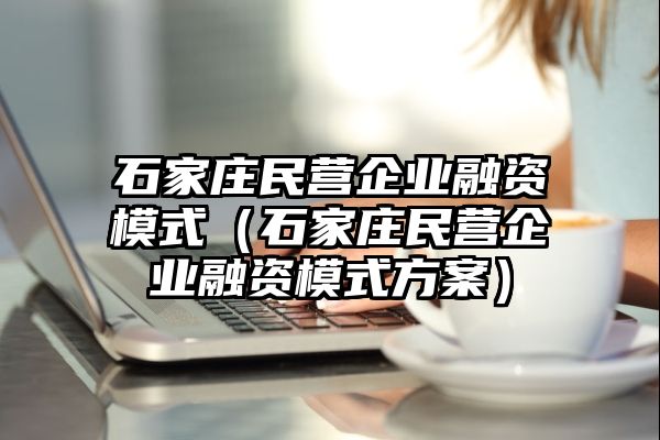 石家庄民营企业融资模式（石家庄民营企业融资模式方案）